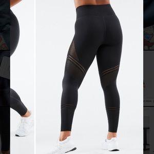Fabletics High-waisted Sculptknit Open Work Legging NWT